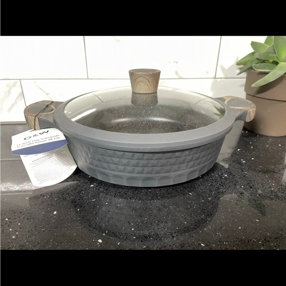 D&W/Palm Full 12 Piece Speckled Black Cookware Set **Brand New Hard to Find!** - Picture 5 of 8